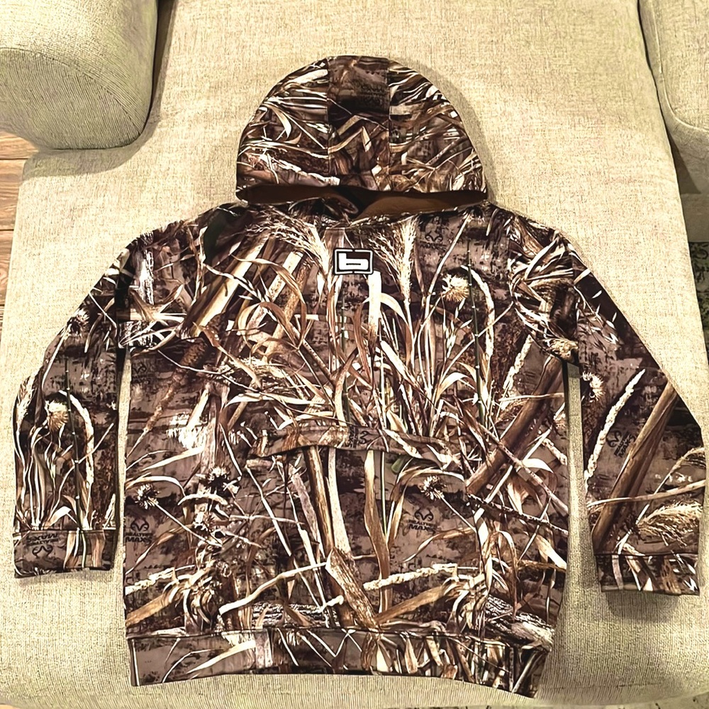 Banded Big Boys 14/16 Camouflage Tech Fleece Pullover Hoodie